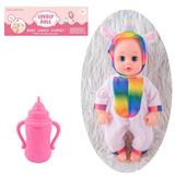 OBL10096830 - 14寸公仔洋娃娃会喝水尿尿带奶瓶吹瓶身