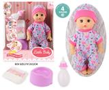 OBL10096889 - 13寸公仔洋娃娃会喝水尿尿带4声IC