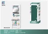 OBL10099178 - 浅蓝色浴室过家家玩具-洗脸台