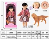 OBL10101804 - 16英寸40厘米全身搪胶
音乐唱歌丽莎公主
配搪胶宠物狗