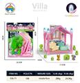 OBL10102439 - 夜光城堡别墅44PCS（家具随机）
