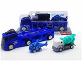 OBL10103335 - 滑行拖头车载回力飞机回力工程车