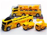 OBL10103343 - 滑行拖头车载回力工程车