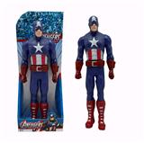 OBL10105674 - 动漫英雄联盟11.5寸全搪胶美国队长带主题灯光音乐   【手脚360度旋转。身体360度旋转】