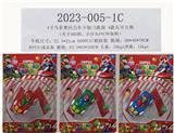 OBL10106123 - 4寸马里奥车子卡装3款混，4款头可互换（车子ABS料、公仔头PVC环保料）