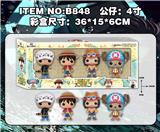 OBL10106139 - 4寸海贼王 4只盒装