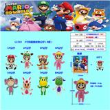 OBL10106162 - 3寸玛丽奥动物公仔（8款）单只锡袋装(8款混）PVC环保料