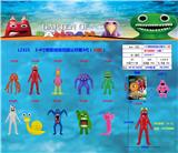 OBL10106206 - 3-4寸新款班班花园公仔（14款）单只公仔锡袋装(10款混)PVC环保料