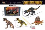 OBL10109062 - 黑迅猛龙/蹲坐霸王龙/
小蹲姿龙/异齿龙 4款混装