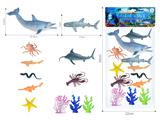 OBL10109346 - PVC海洋动物套装（12PCS）
