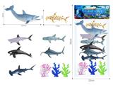 OBL10109352 - PVC海洋动物套装（10PCS）