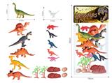 OBL10109364 - PVC恐龙动物套装（18PCS）