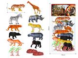 OBL10109398 - PVC野生动物套装（14PCS）
