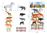 OBL10109409 - PVC野生动物套装（15PCS）