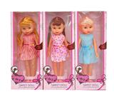 OBL10109587 - 14寸搪胶手加厚空身3D眼时尚肥童娃娃（带音乐）