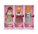 OBL10109588 - 14寸搪胶手加厚空身3D眼时尚肥童娃娃（带音乐）