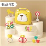 OBL10111279 - 硅胶婴儿摇铃
(8件套)
