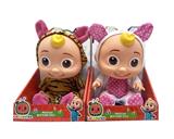 OBL10112662 - 8寸全身搪胶Cocomelon宝宝JJ西瓜校巴（带音乐）