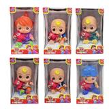 OBL10112851 - 12寸全身搪胶cocomelon西瓜校巴JJ超级宝贝带音乐配充棉小熊