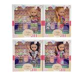 OBL10112883 - 10寸搪胶手空身3D眼时尚肥童娃娃配配件（带音乐）