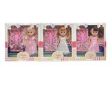 OBL10112885 - 10寸搪胶手空身3D眼时尚肥童娃娃配配件（带音乐）