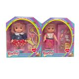 OBL10112924 - 12寸空身时尚肥童咪露娃娃带医具宠物配件(带音乐)