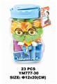 OBL10115548 - 罐装积木猫头鹰23PCS