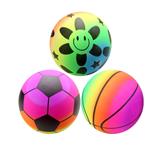 OBL10121405 - 9寸多款混装彩虹球