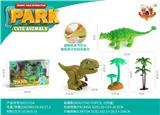 OBL10121876 - 恐龙游戏乐园恐龙4款1色混装