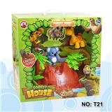 OBL10121882 - 森林派对(考拉/长颈鹿/虎/豹)