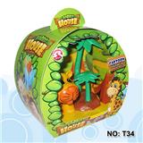 OBL10121893 - 森林小派对(虎/豹)2色混装