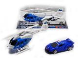 OBL10122266 - 拉线飞机带回力警车