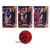 OBL10124187 - 11寸实身5关节第5代双人瓢虫女孩男孩带主题曲音乐带翅膀带悠悠球3款混装