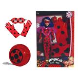 OBL10124189 - 11寸实身5关节第5代瓢虫女孩带主题曲音乐带翅膀带手套悠悠球眼罩