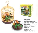 OBL10124917 - 自装式喜鹊大鸟笼（声控、灯光音乐、动作）