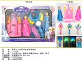 OBL10125326 - 冰雪公主音乐闪光棒城堡套装