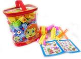 OBL10126890 - 芭比色积木100PCS