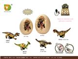 OBL10127508 - 恐龙蛋盲盒系列之复古龙：迅猛龙，副节龙，美甲龙，双冠龙带回力功能
