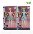 OBL10127698 - 11寸实身关节腿灯光音乐花仙子芭比娃娃 灯光音乐（包电3个LR44）