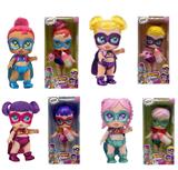 OBL10128943 - 16寸搪胶带七彩灯光音乐fangeek super cute超级英雄可爱宝宝、DC宝宝带吸水喷水功能带奶瓶奶嘴