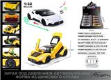 OBL10129111 - 俄文1:32压铸锌合金灯光音效玛莎拉蒂MC20车模 8只/展示盒
