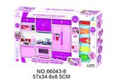 OBL10129295 - 冰箱+烤炉+微波炉+烤鸡调味组合(灯光音乐配2粒7号电池)