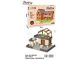 OBL10131362 - 小小泥瓦匠积木/天台阳光房(142PCS）