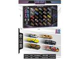 OBL10132937 - 金属铁皮回力车(25PCS)