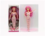 OBL10133354 - 12寸关节实身音乐灯光美人鱼芭比