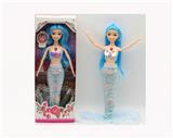 OBL10133355 - 12寸关节实身音乐灯光美人鱼芭比