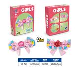OBL10134175 - 益智女孩积木自主DIY 2变发夹(50PCS) 可四款混装