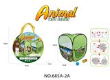 OBL10135644 - 动物主题帐篷（方型）/儿童室内外游戏屋