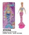 OBL10136426 - 11寸美人鱼 带灯光音乐