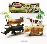 OBL10140211 - 农场 4只   大椰树2棵